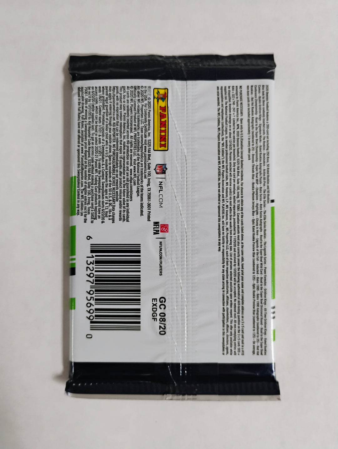 2020 Panini Donruss Football Sealed Pack