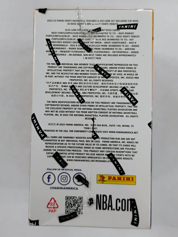 2022-23 Panini NBA Hoops Blaster box