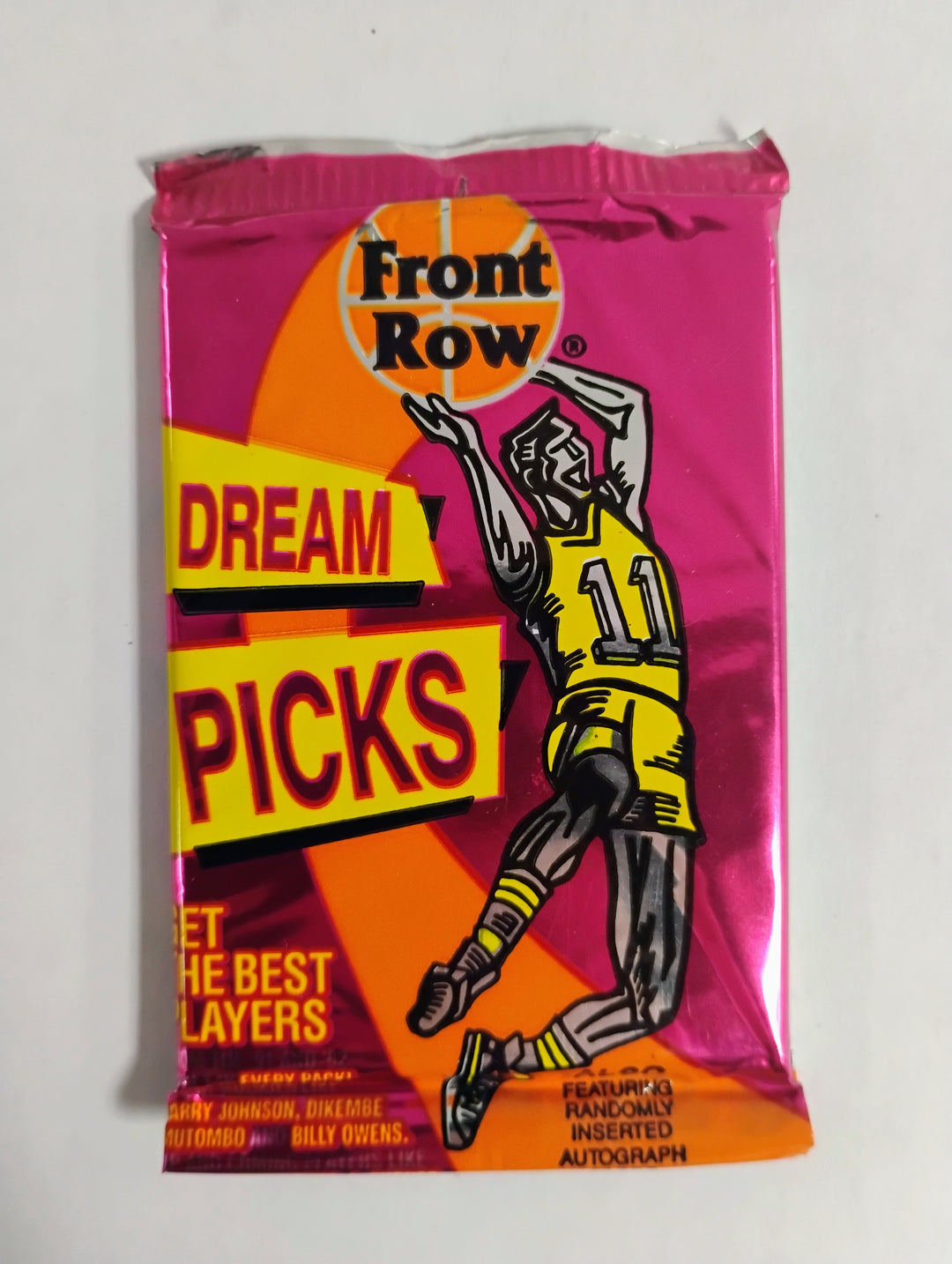 1991 Front Row Dream Picks Basketball Sealed Pack
