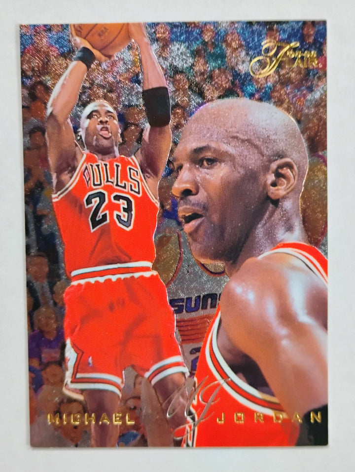 1995-96 Fleer Flair Basketball Michael Jordan #15