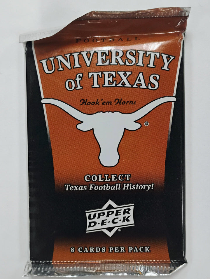 2011 Upper Deck University Of Texas Football Sealed Pack