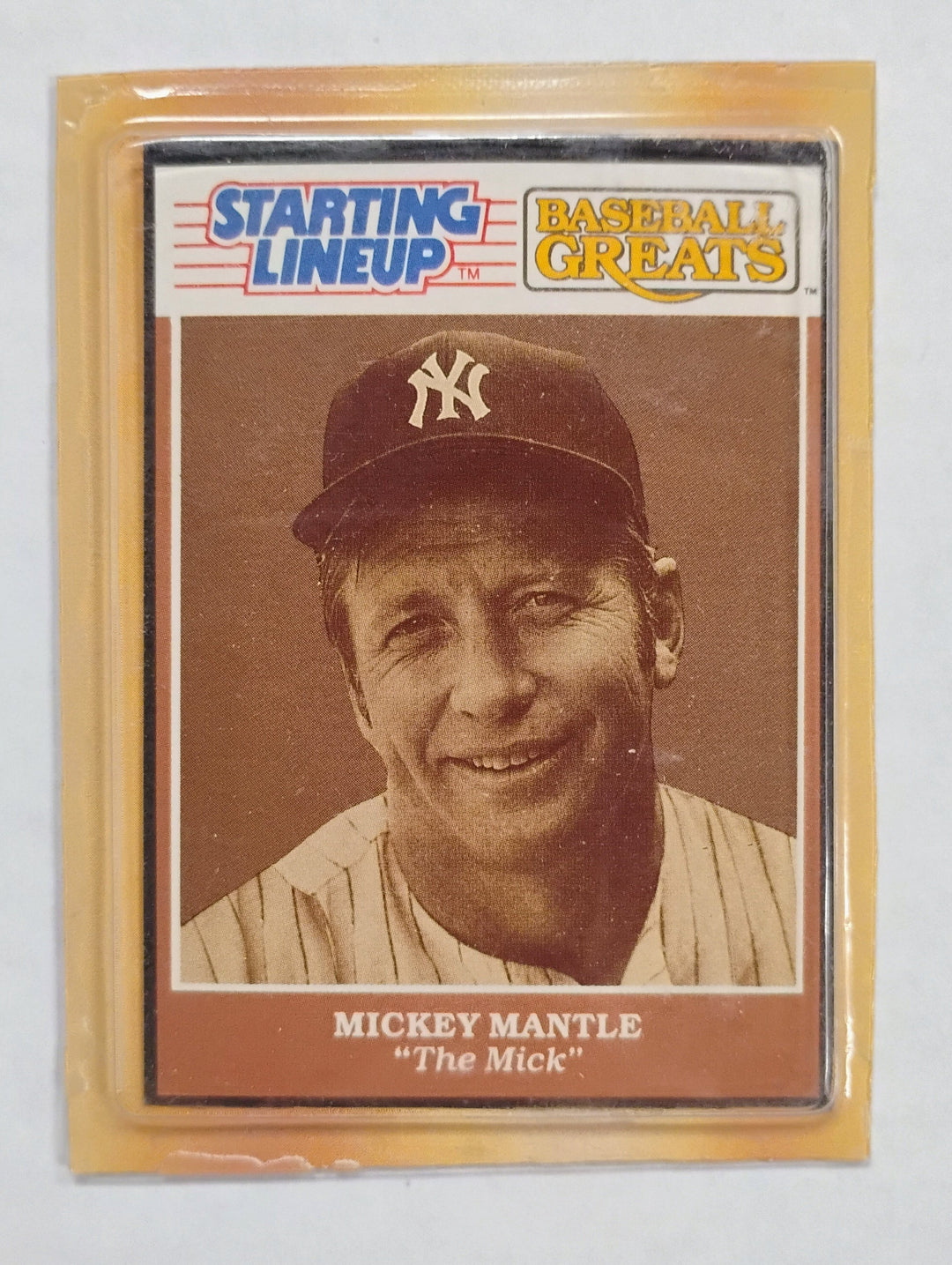 1989 Kenner Starting Lineup Mickey Mantle Baseball Greats "The Mick"