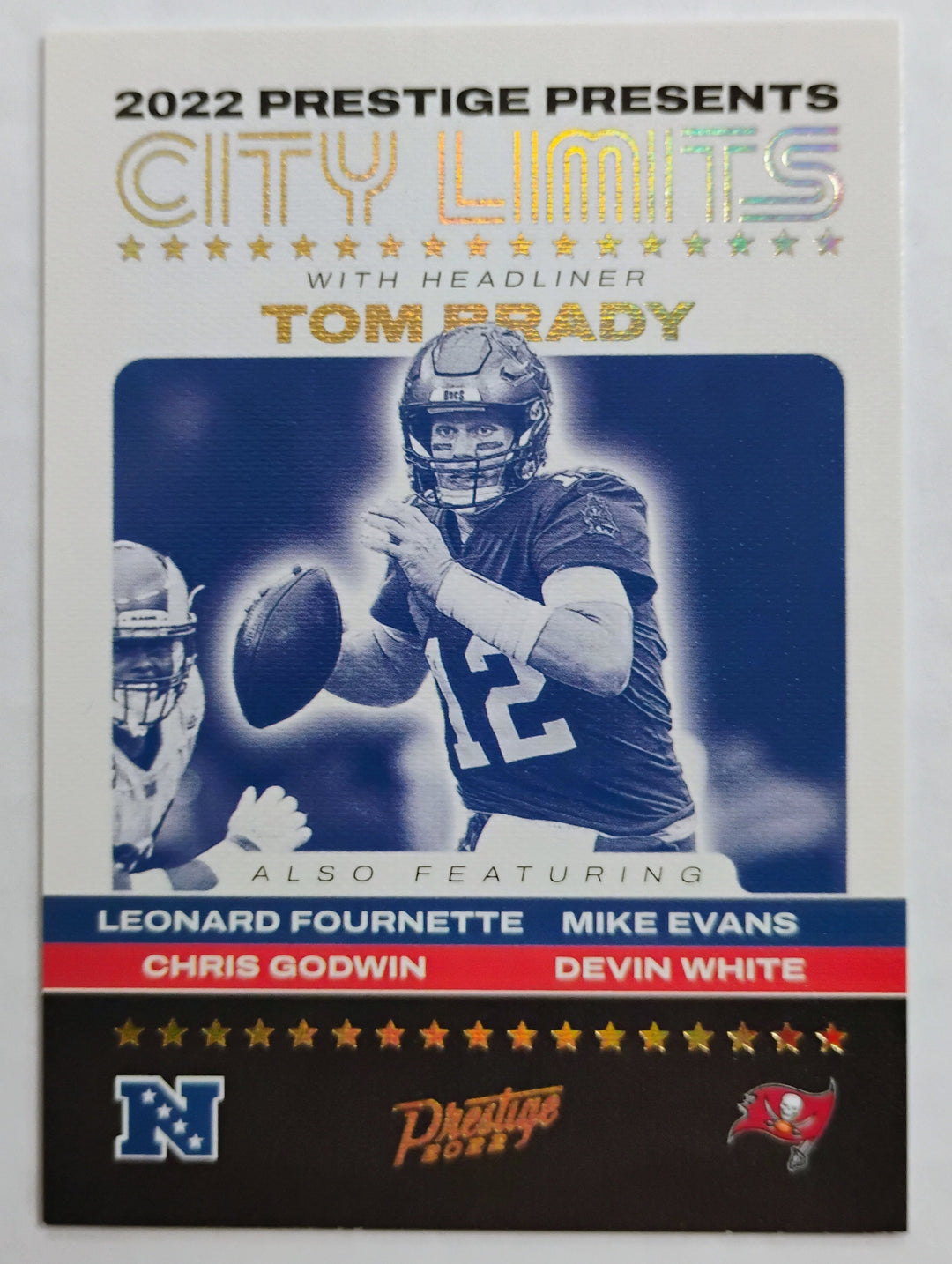 2022 Panini Prestige Football Tom Brady #CL-10 City Limits