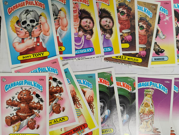 1986 Topps Garbage Pail Kids Series 4 Complete Set EX-MT