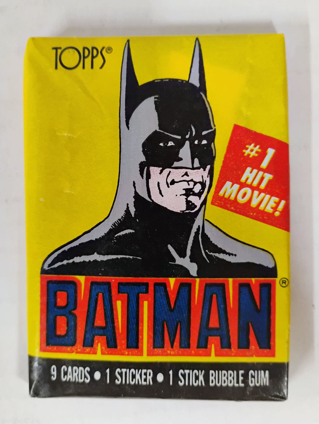 1989 Topps Batman Sealed Wax Pack