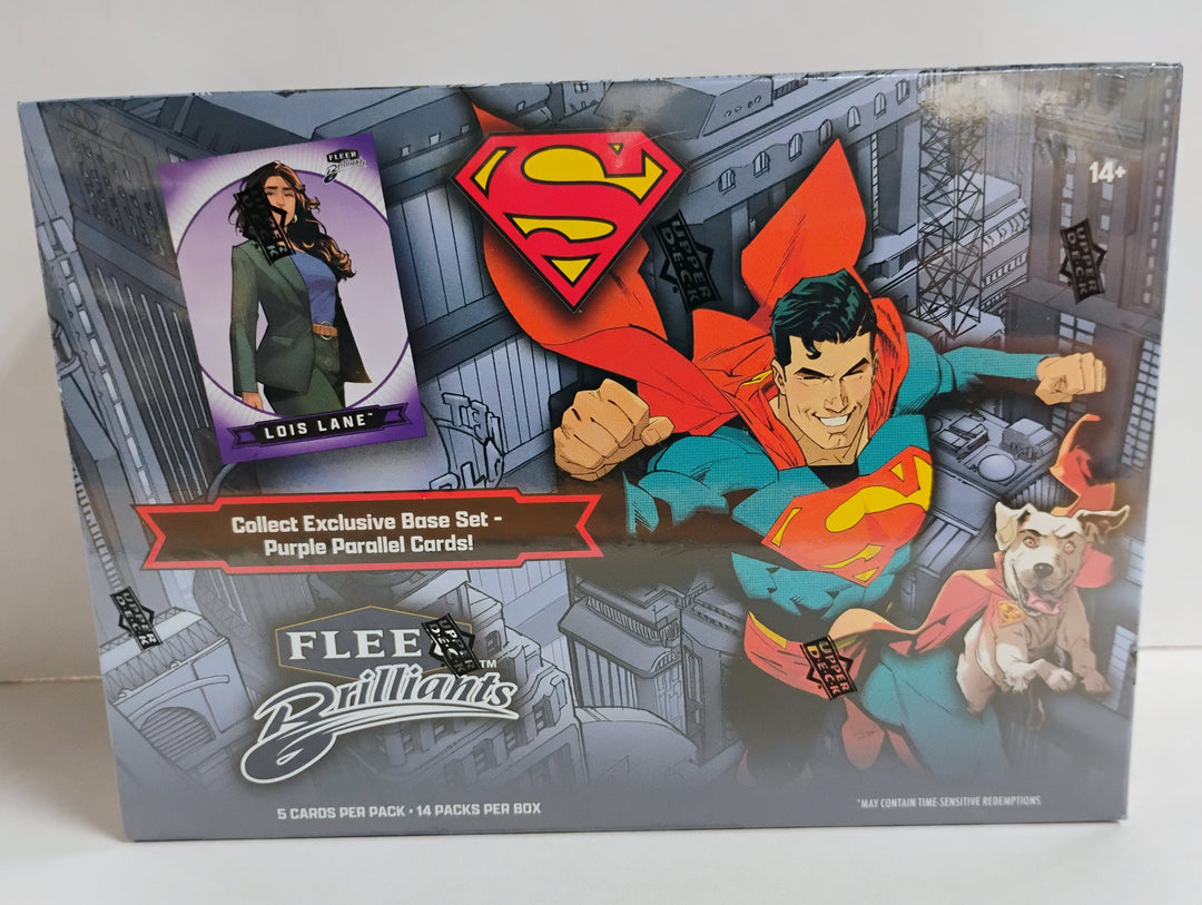 2025 Upper Deck Fleer Brilliants Superman Mega Box