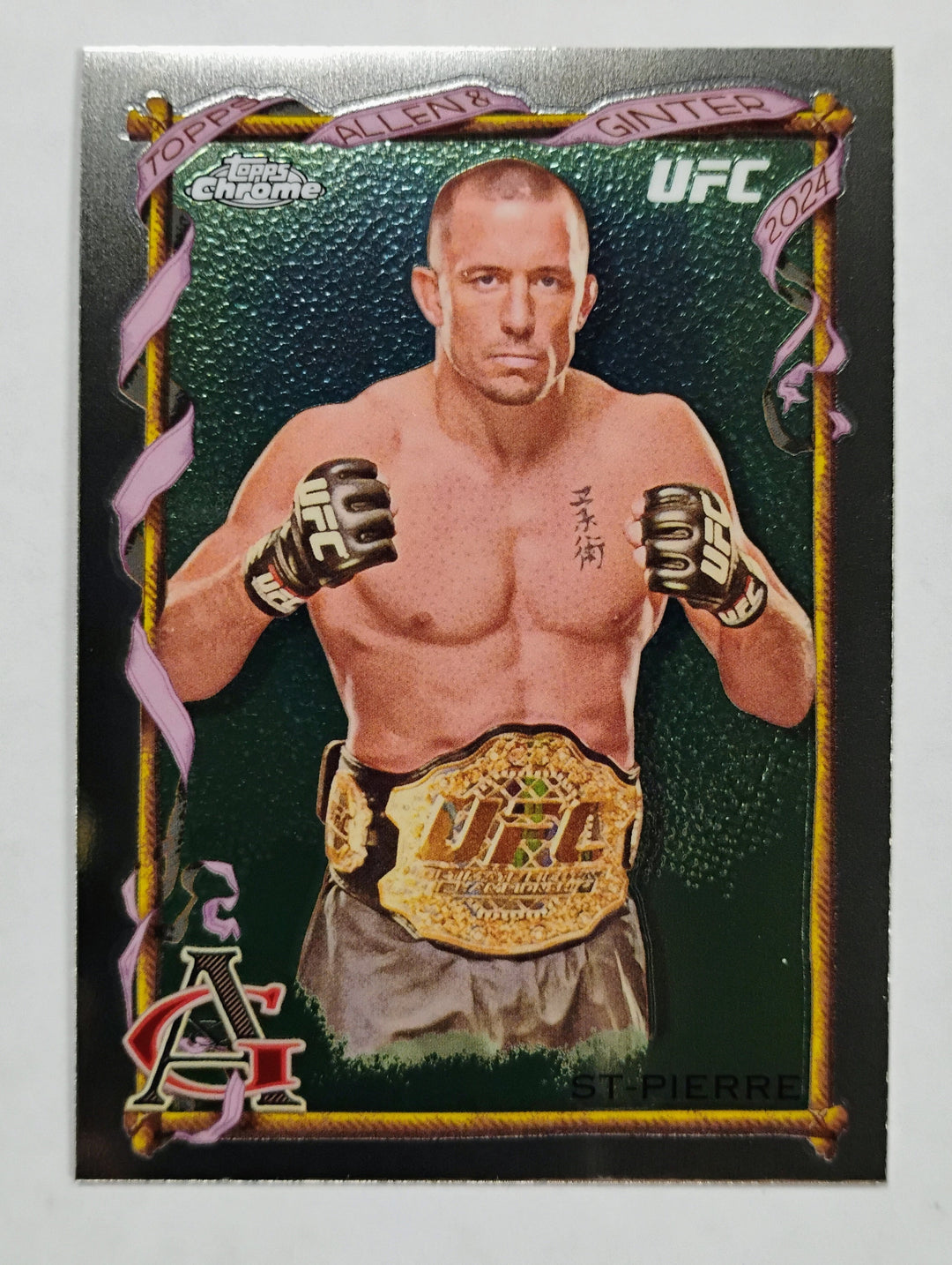 2024 Topps Allen Ginter UFC Georges St-Pierre The World's Champions #AAG-17