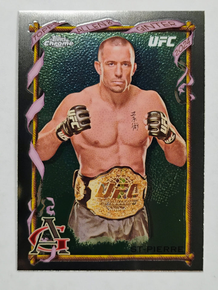2024 Topps Allen Ginter UFC Georges St-Pierre The World's Champions #AAG-17