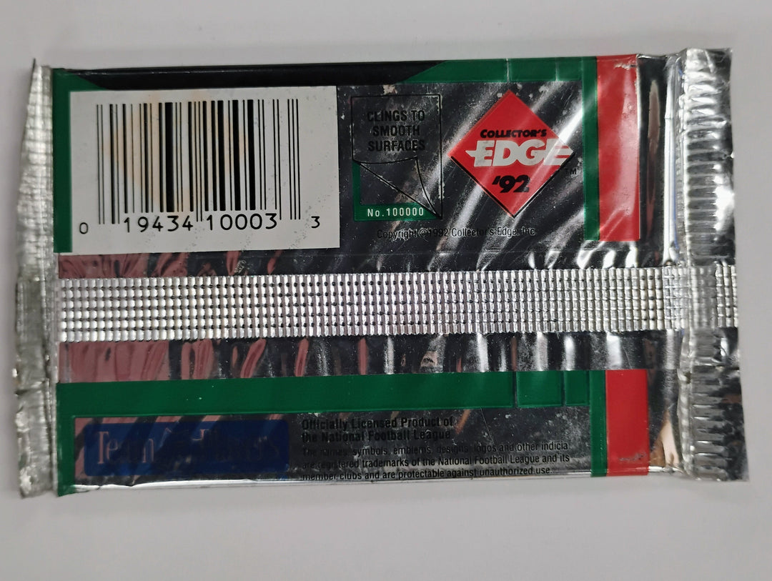 1992 Collector's Edge Football Sealed Pack