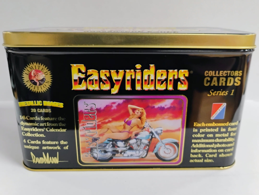 Easy Riders Metallic Tin Collectors Cards