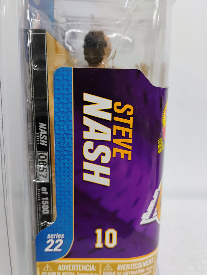 2013 Mcfarlane NBA Basketball XSportspicks Series 22 Steve Nash Lakers Purple Jersey Sealed
