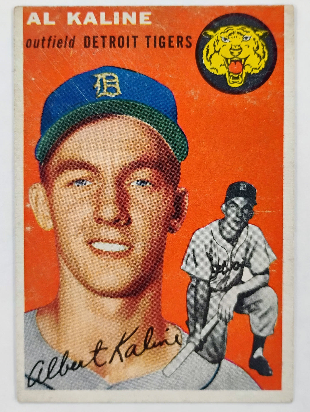1954 Topps Baseball Al Kaline RC #201 VG
