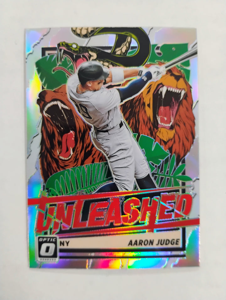 2021 Donruss Optic Baseball Aaron Judge Unleashed Prizm #UNL5