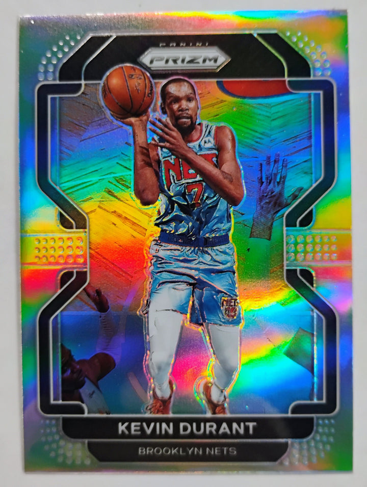 2023-22 Panini Prizm Basketball Kevin Durant #120 Silver Prizm