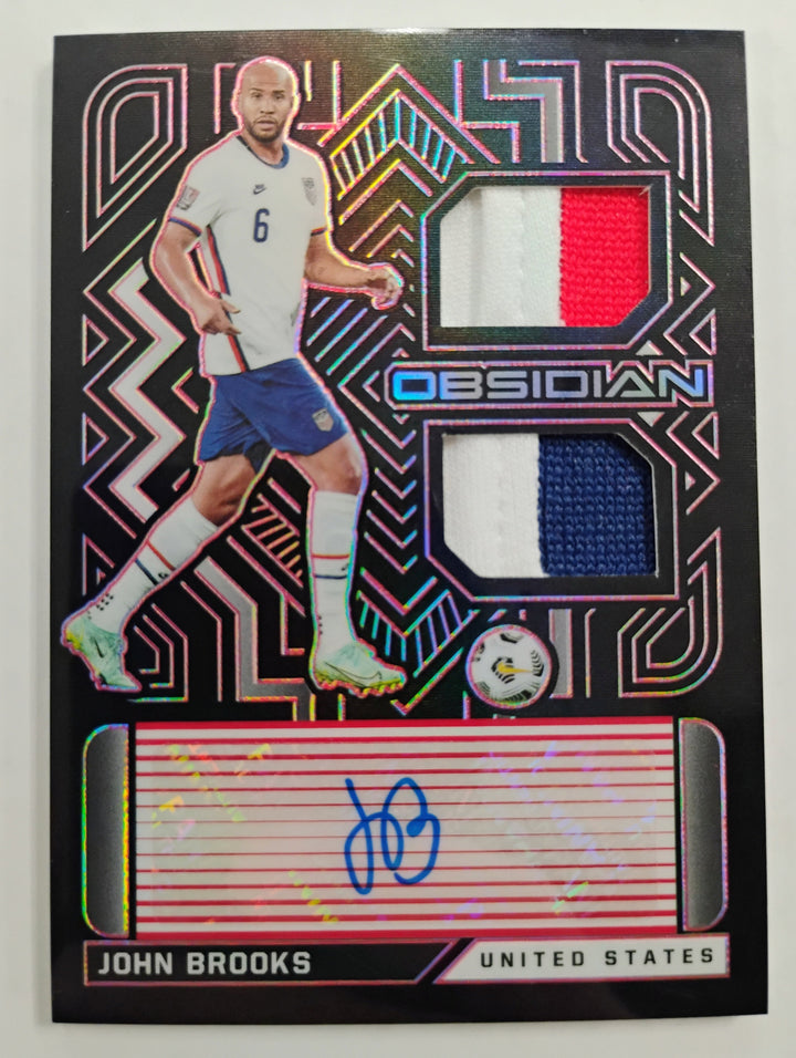 2021-22 Panini Obsidian Soccer John Brooks #DJ-JBR 19/25