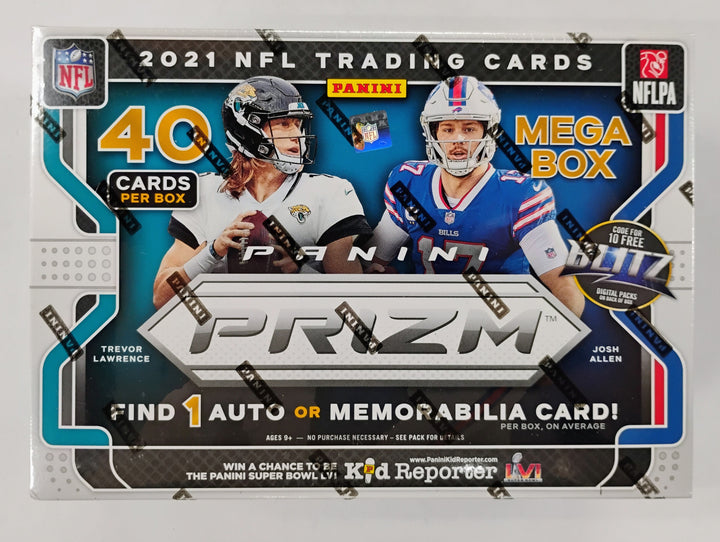 2021-22 Panini Prizm Football Pink Prizm Exclusive Mega Box