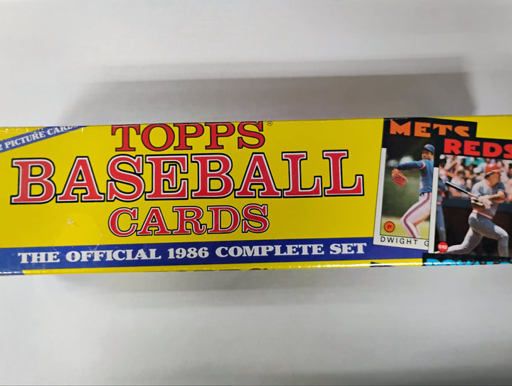 1986 Topps Baseball Factory Sealed Set