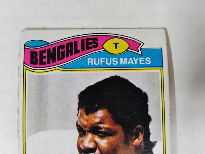 1977 Topps Mexican Football Rufus Mayes #28