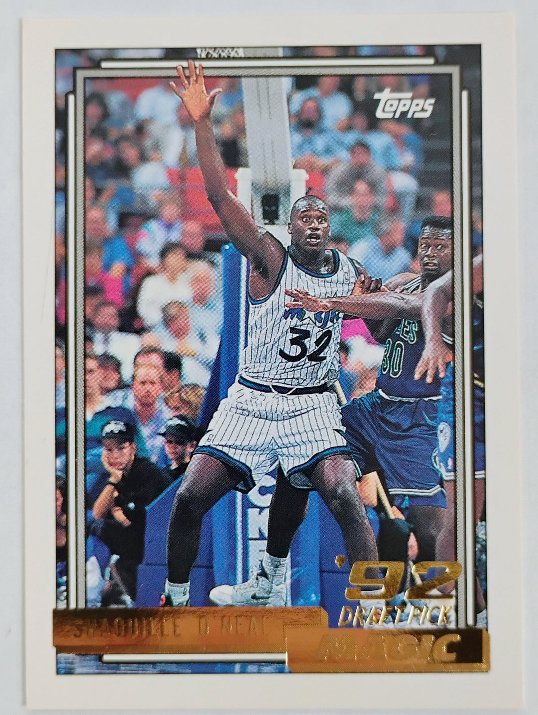 1992-93 Topps Gold Basketball Shaquille O'Neal RC #362