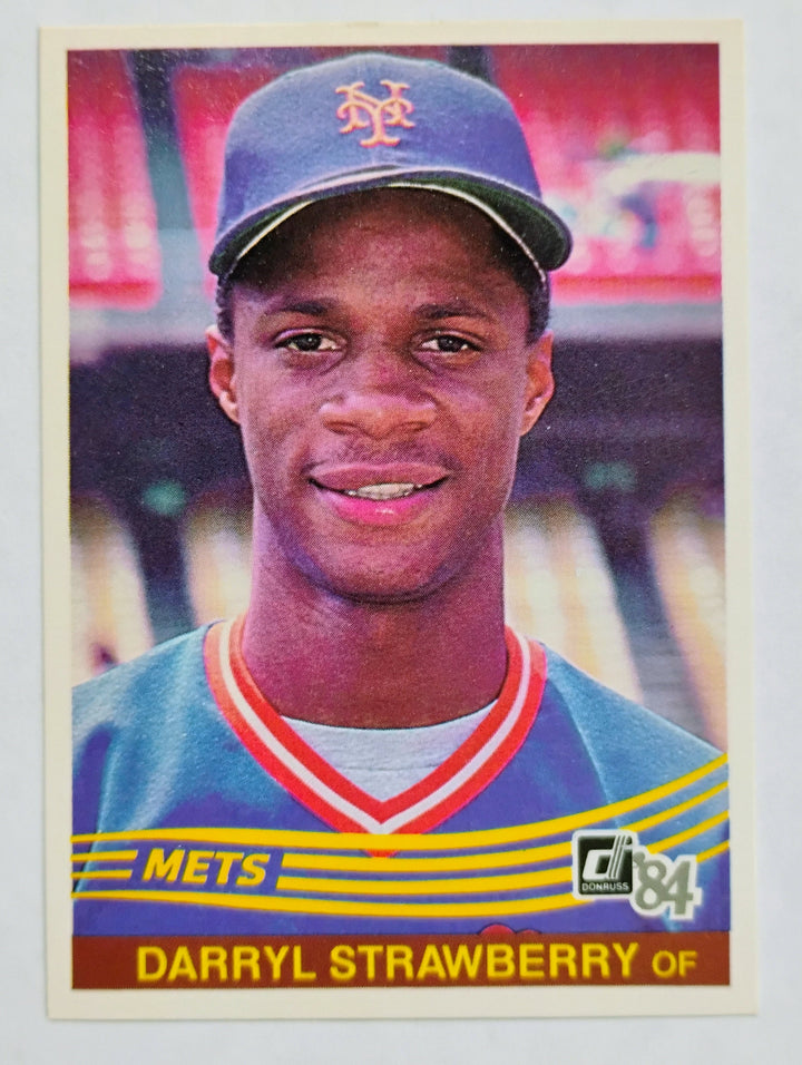 1984 Donruss Baseball Darryl Strawberry RC #68