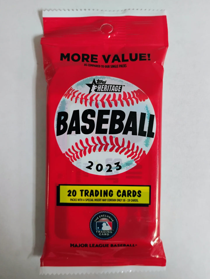 2023 Topps Heritage Baseball Jumbo Fat Pack
