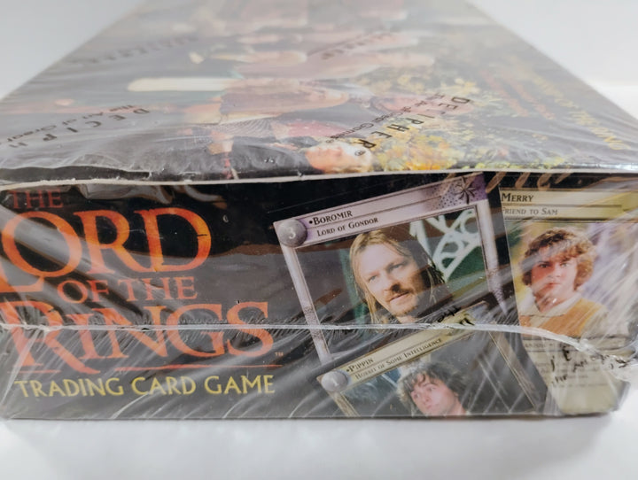 2001 Decipher The Lord Of The Rings The Fellowship Of The Rings Booster Box