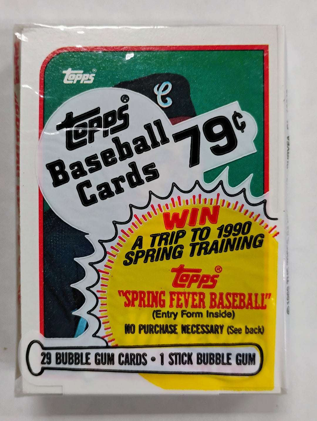 1989 Topps Baseball Cello Pack