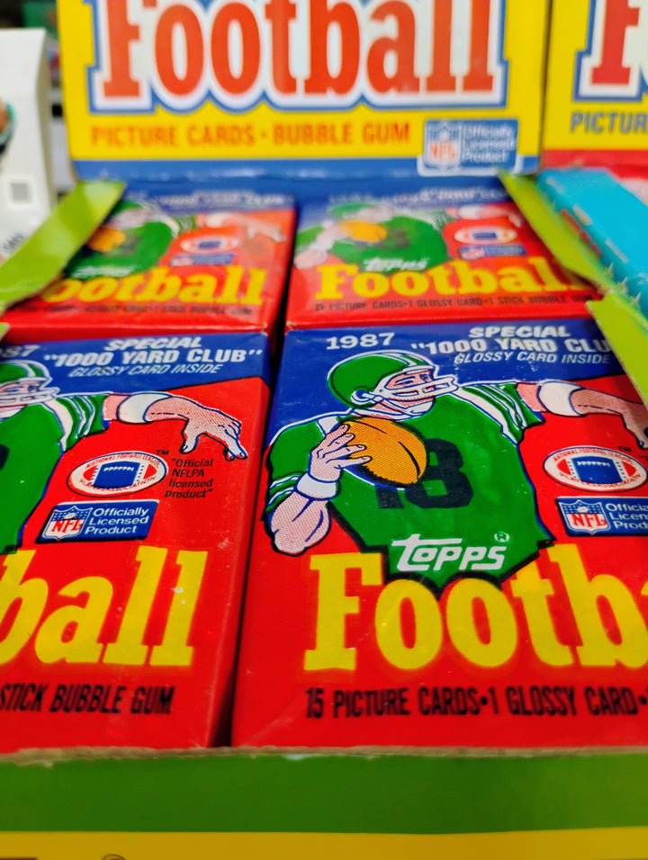 1987 Topps Football Sealed Wax Pack