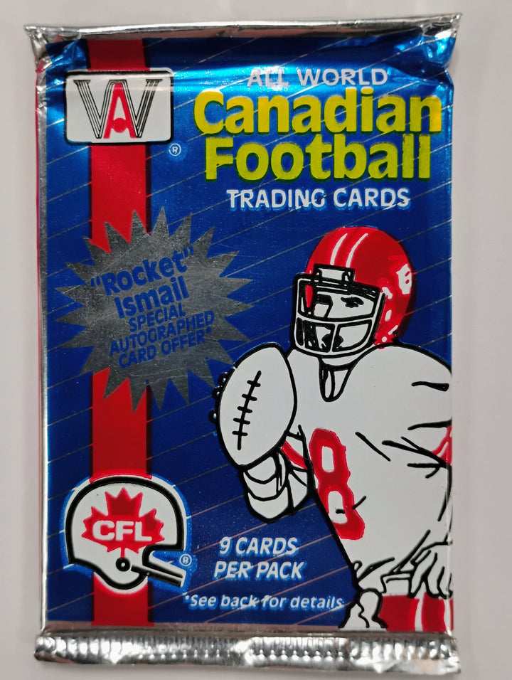 1991 All World Canadian Football Sealed Pack