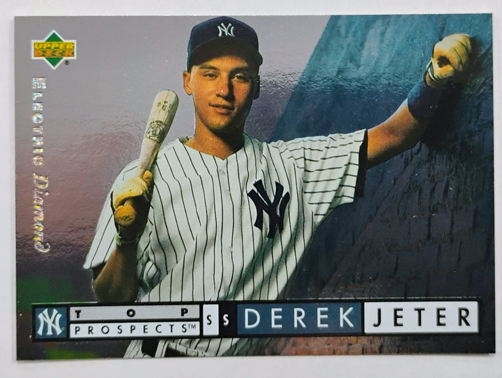 1994 Upper Deck Baseball Derek Jeter #550 Electric Diamond