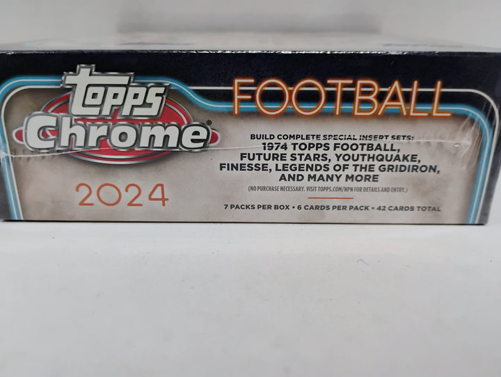 2024 Topps Chrome Football Mega Box