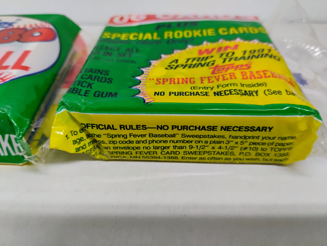 1990 Topps MLB Jumbo Pak Sealed Pack