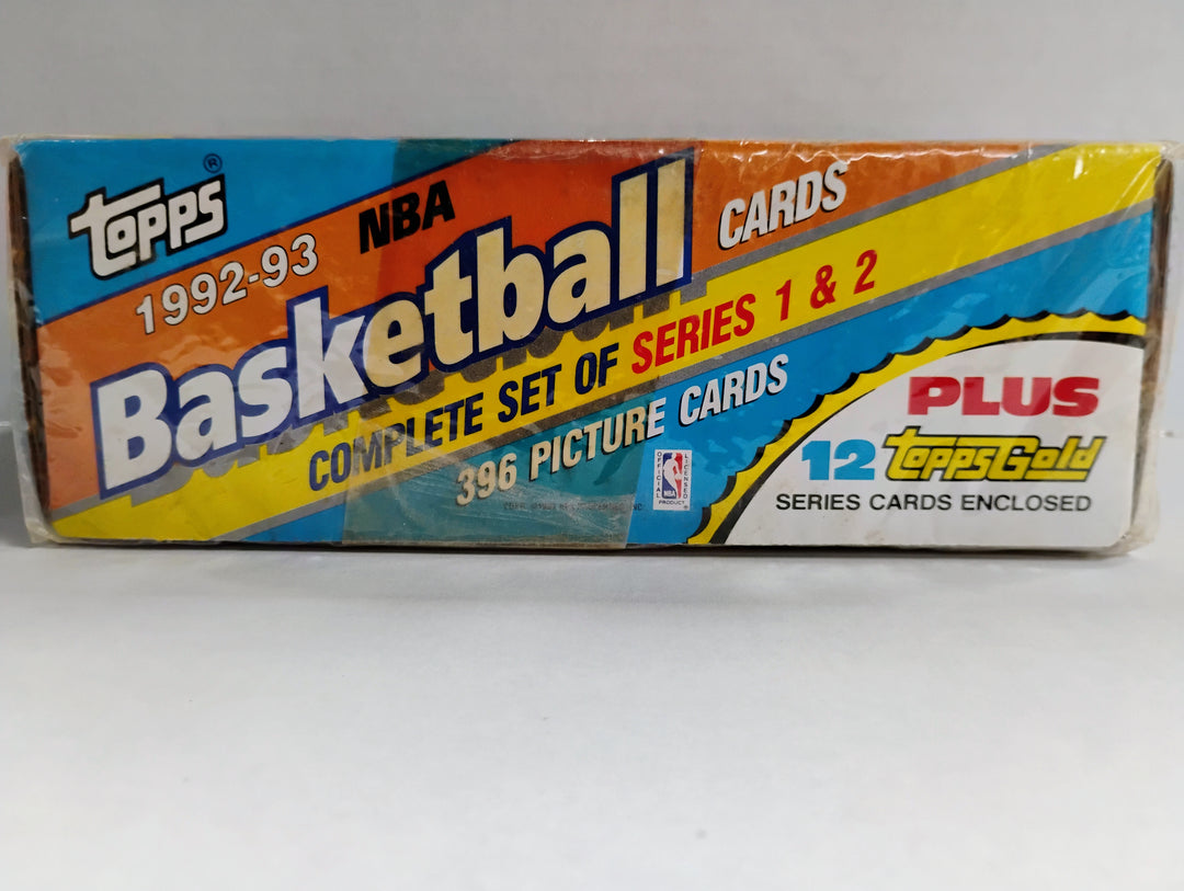1992-93 Topps Series 1 & 2 Basketball Complete Factory Sealed Set
