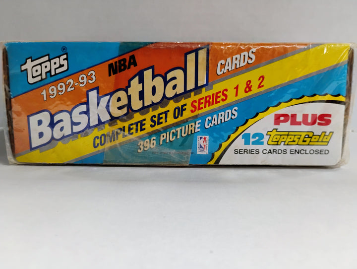 1992-93 Topps Series 1 & 2 Basketball Complete Factory Sealed Set