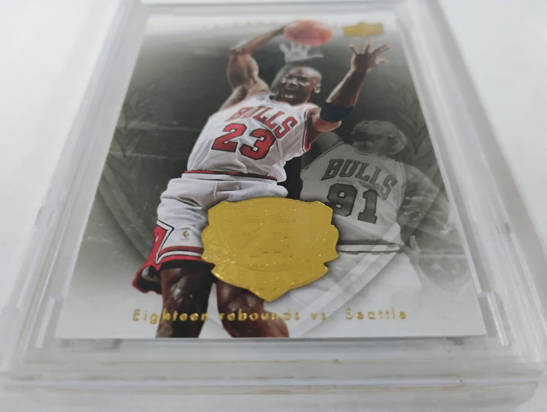2009-10 Upper Deck Basketball Michael Jordan #88 MJ Legacy Collection Gold BCCG Mint 10