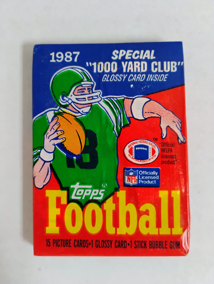 1987 Topps Football Sealed Wax Pack