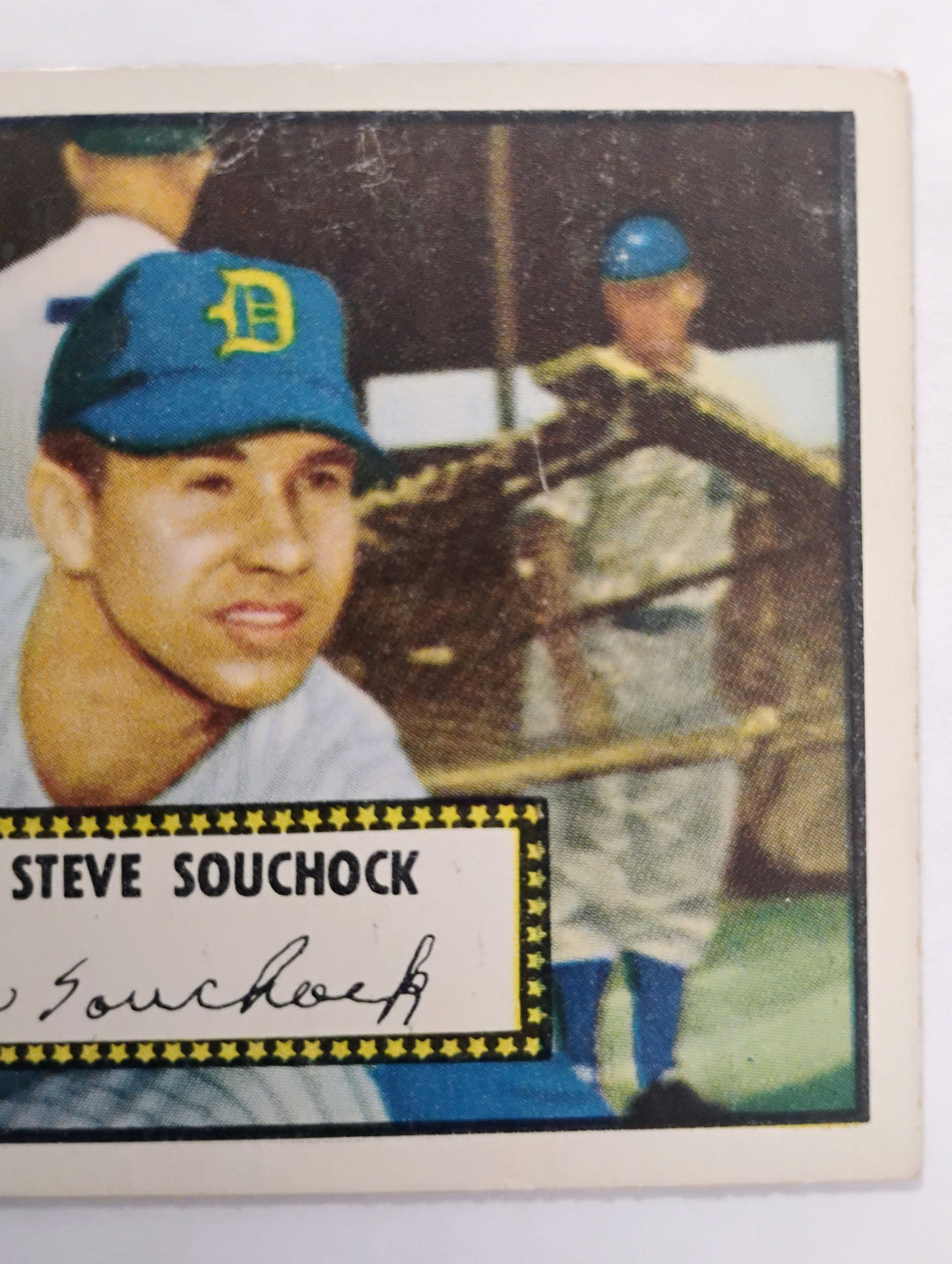 1952 Topps Baseball Steve Souchock #234 Red Back