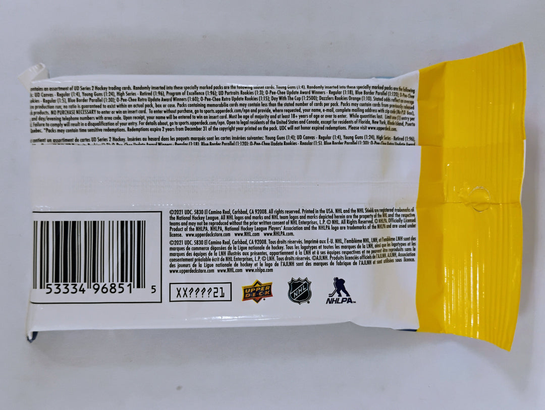 2021-22 Upper Deck Hockey Series I Fat Pack