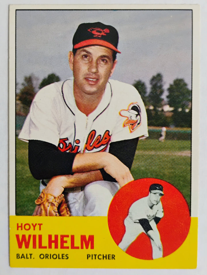 1963 Topps Baseball Hoyt Wilhelm #108 NM-Mint