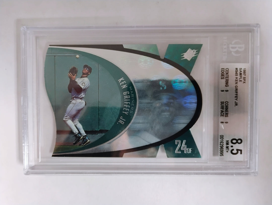1997 SPX Baseball Ken Griffey Jr Sample BGS 8.5