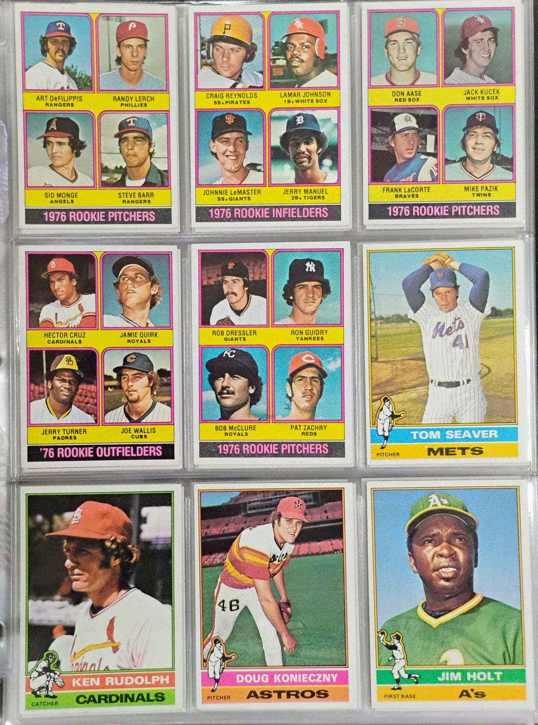 1976 Topps Baseball Complete Set EX-Mint