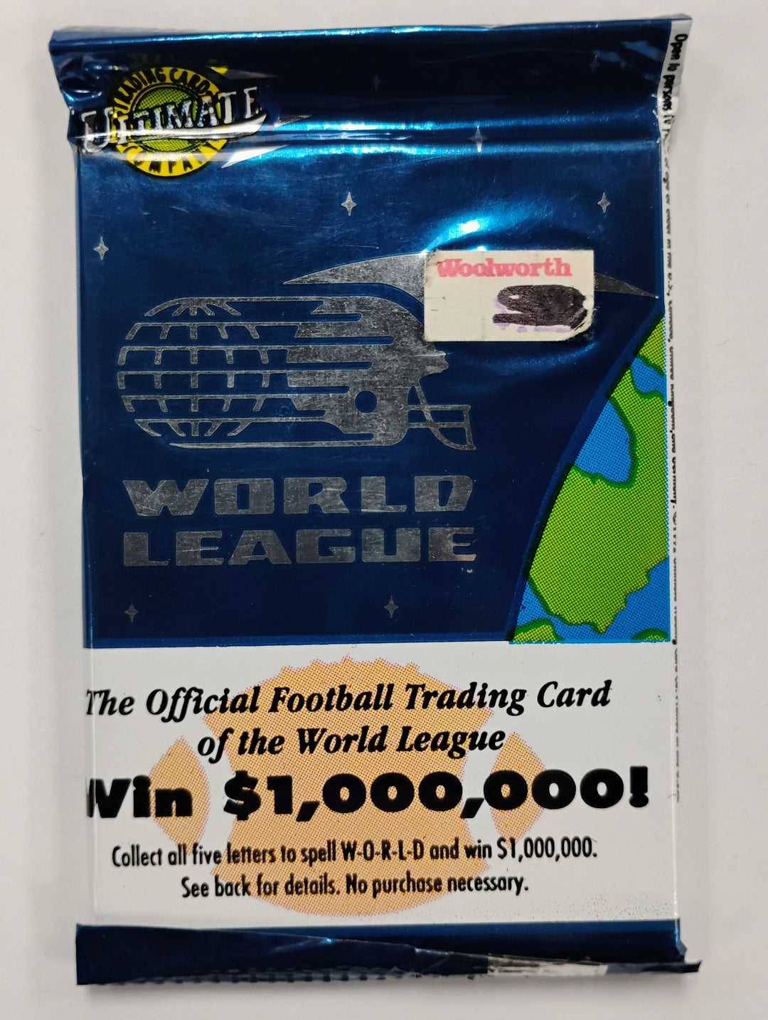 1992 Ultimate World League Football Sealed Pack