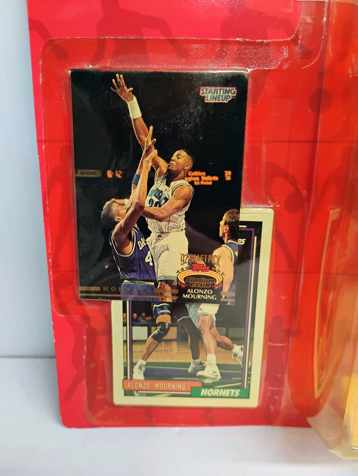1993 Starting Lineup Alonzo Mourning Exclusive Topps Cards