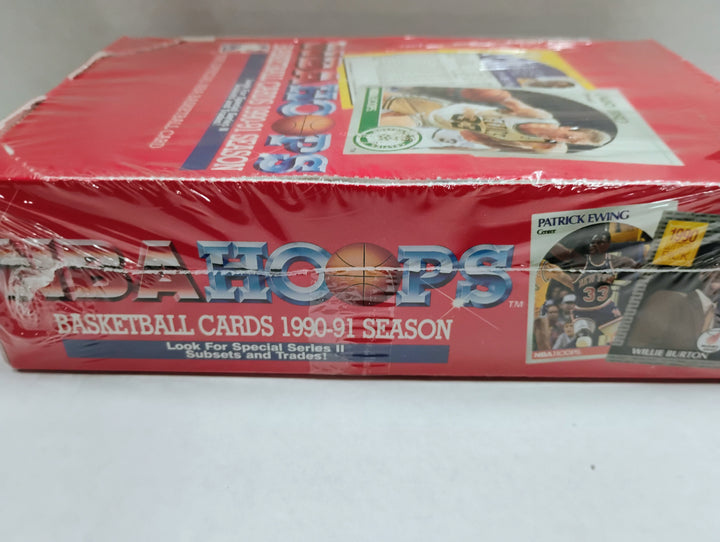 1990-91 NBA Hoops Basketball Series II Sealed Box