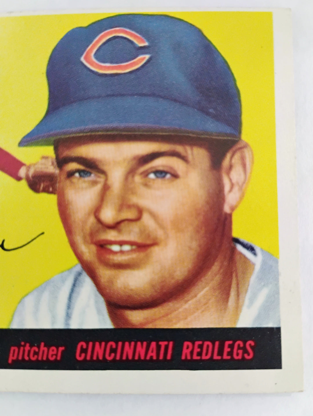 1955 Topps Baseball Art Fowler RC #3 OC W/Stain