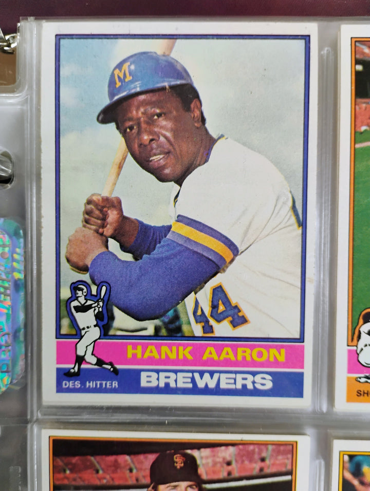 1976 Topps Baseball Complete Set EX-Mint