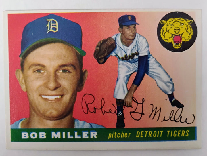 1955 Topps Baseball Bob Miller #9 EX/Mint