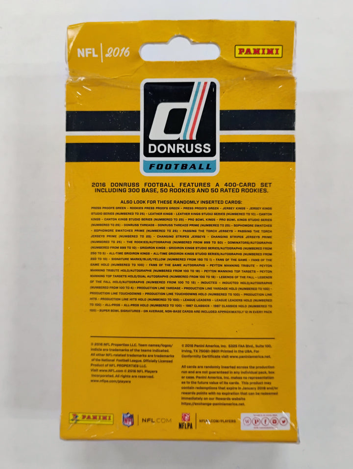 2016 Panini Donruss Football Hanger Box
