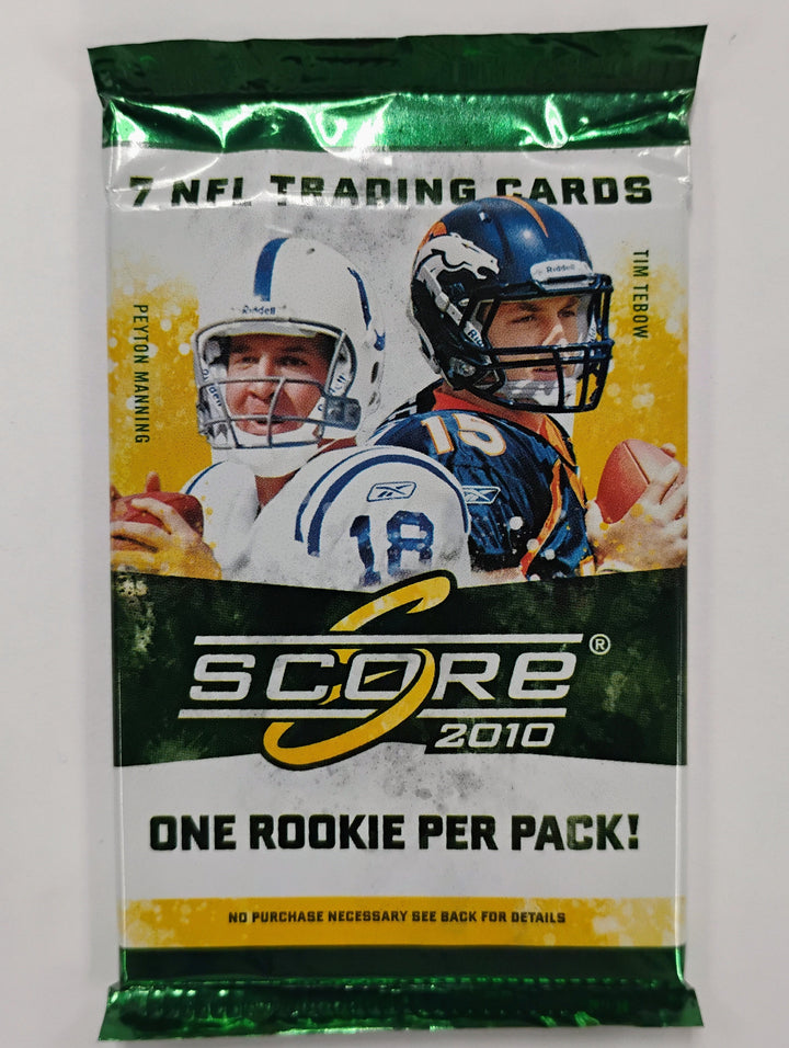2010 Score Football Sealed Pack