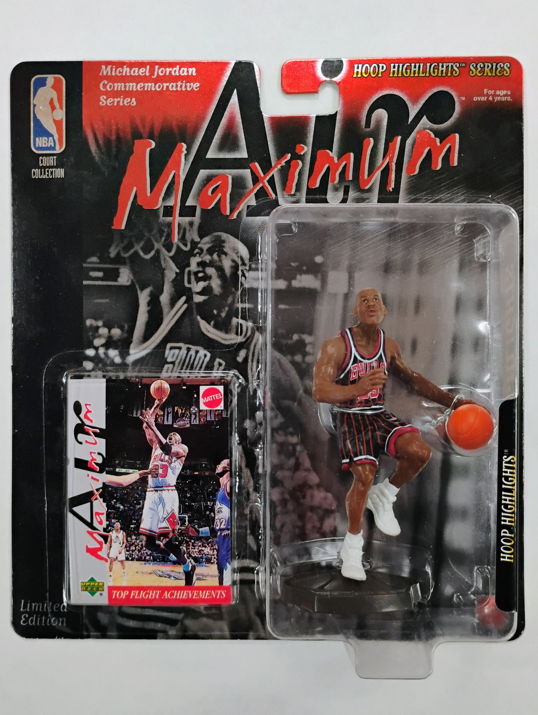 1999 Mattel Maximum Air Basketball Michael Jordan Hoop Highlights  Sealed